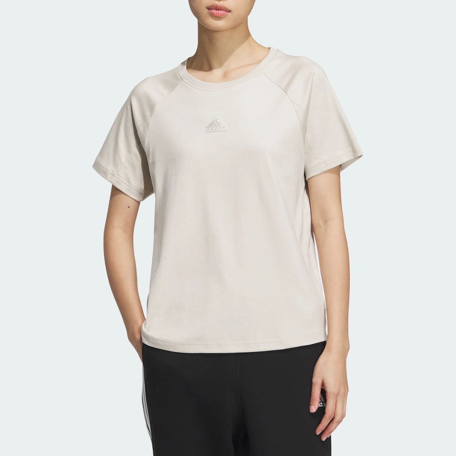 

Adidas genuine genuine New Women's Simple Cool-Feel Casual Sport Short-Sleeve T-Shirt JJ3583