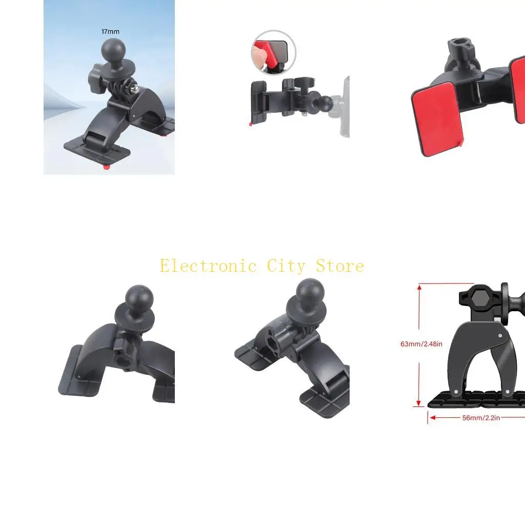 

Ball Head Base Ball Head Stand Base Replacement Adhesive Base Car Accessories HU8D