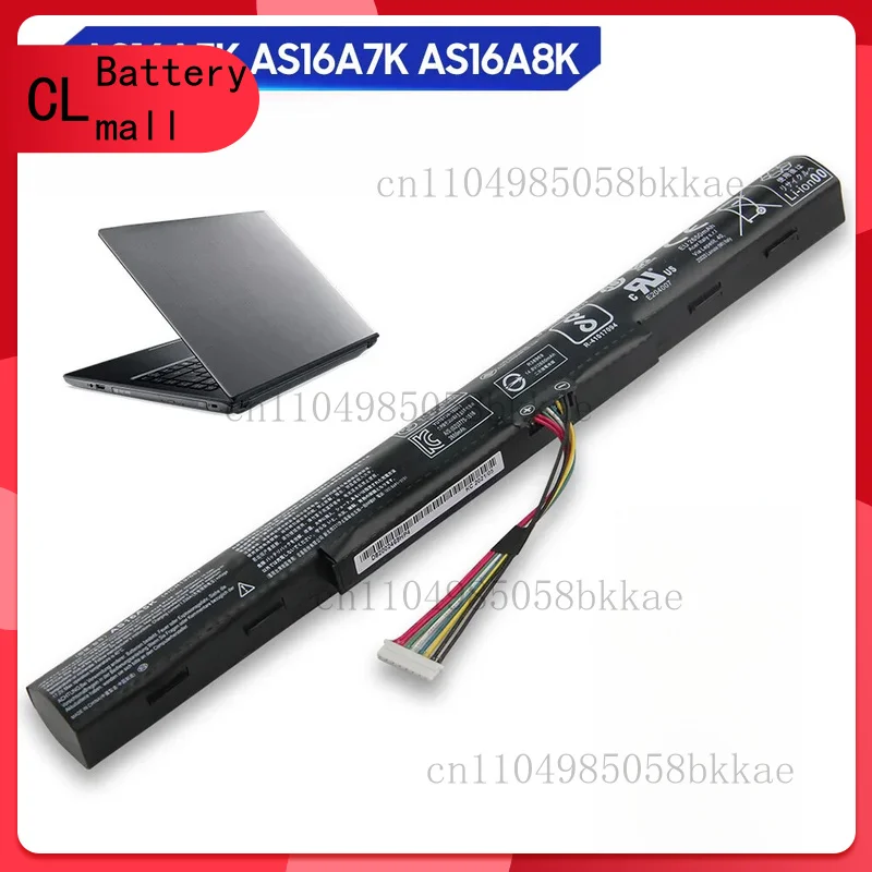

Аккумулятор AS16A5K для Acer E5-575G 774 56KS 475G N16Q1 F5-573G E5-774G-518Y 78NA