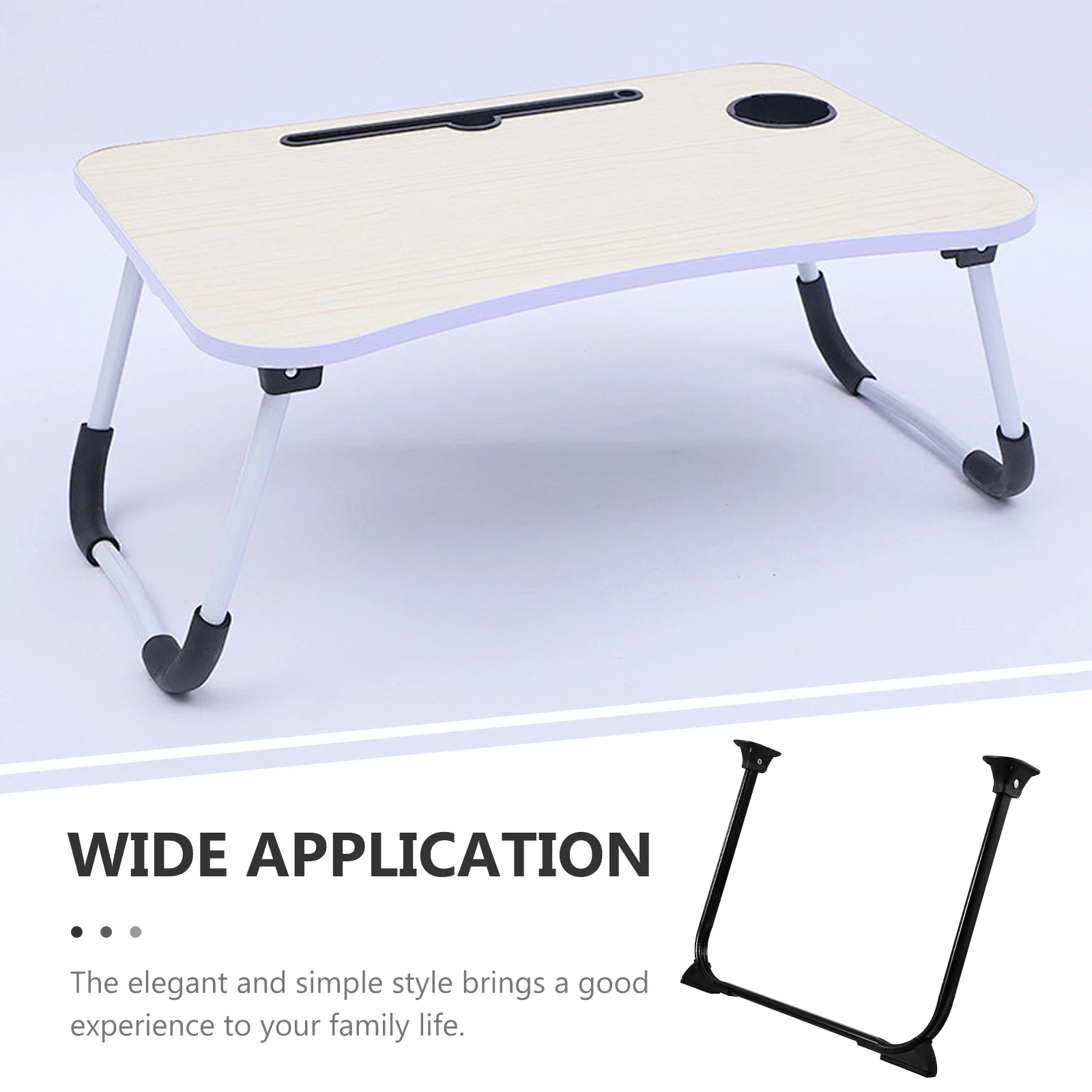 

2Pcs Folding Coffee Table Legs U Shape Foldable Heavy Duty Iron Desk Furniture Legs Black Replacement for Small Tables
