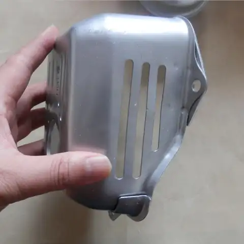 GX100 एग्जॉस्ट मफलर/कवर होंडा GX100U GXR120 98CC OHC 4T इंजन प्रोटेक्टर रैमर श्राउड टैम्पर हीट शील्ड पर फिट बैठता है 10 best sales होंडा इज़ी - №10