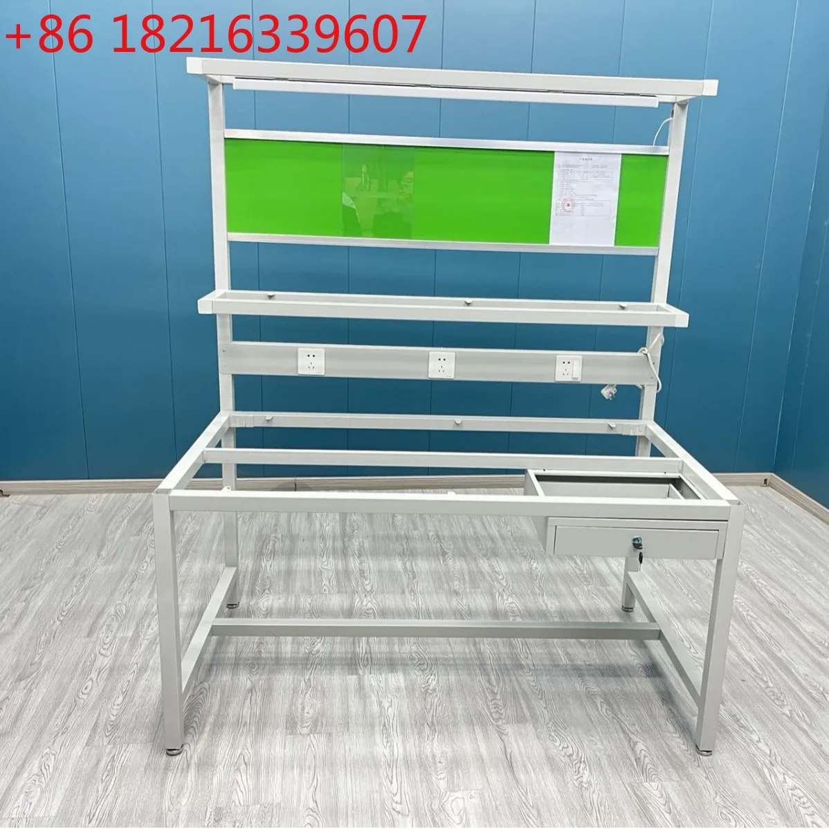 YAO stainless steel desktop workbench workshop assembly maintenance inspection packing belt drawer