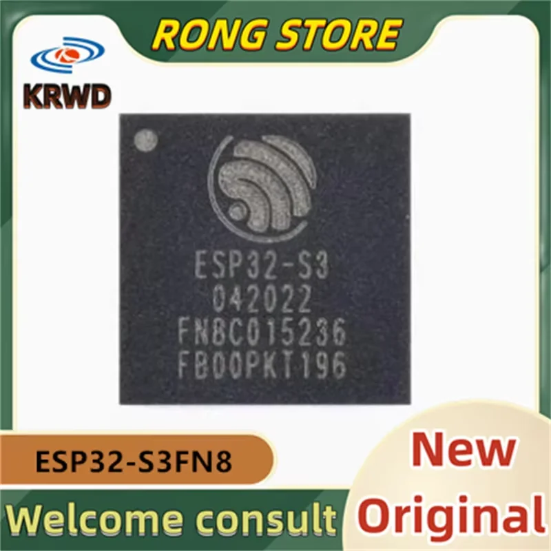 

(5 шт.) ESP32-S3 ESP32-S3FN8 QFN-56 новый и оригинальный чип IC