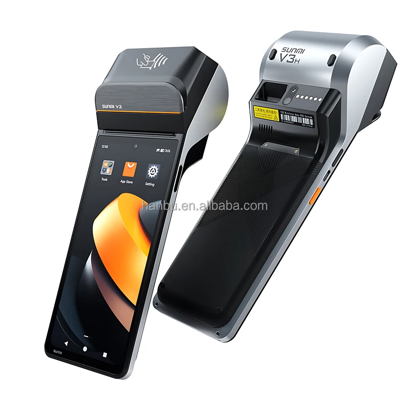 SUNMI V3 POS Equipment Handheld Android POS Terminal 3+32GB NFC Payment Restaurant Cash Register Billing Machine