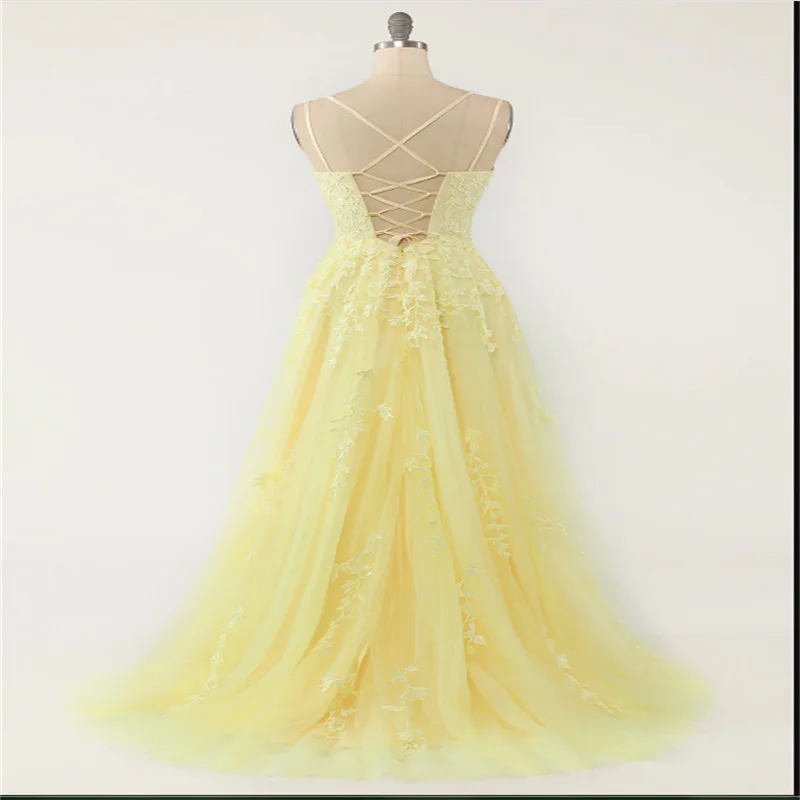 Elegante Partykleider mit Applikationen für Frauen 2025, A-Linie, luxuriöse blaue Abendkleider, Abschlussball, Sommer, formelles Kleid, Mädchen, neu, individuell