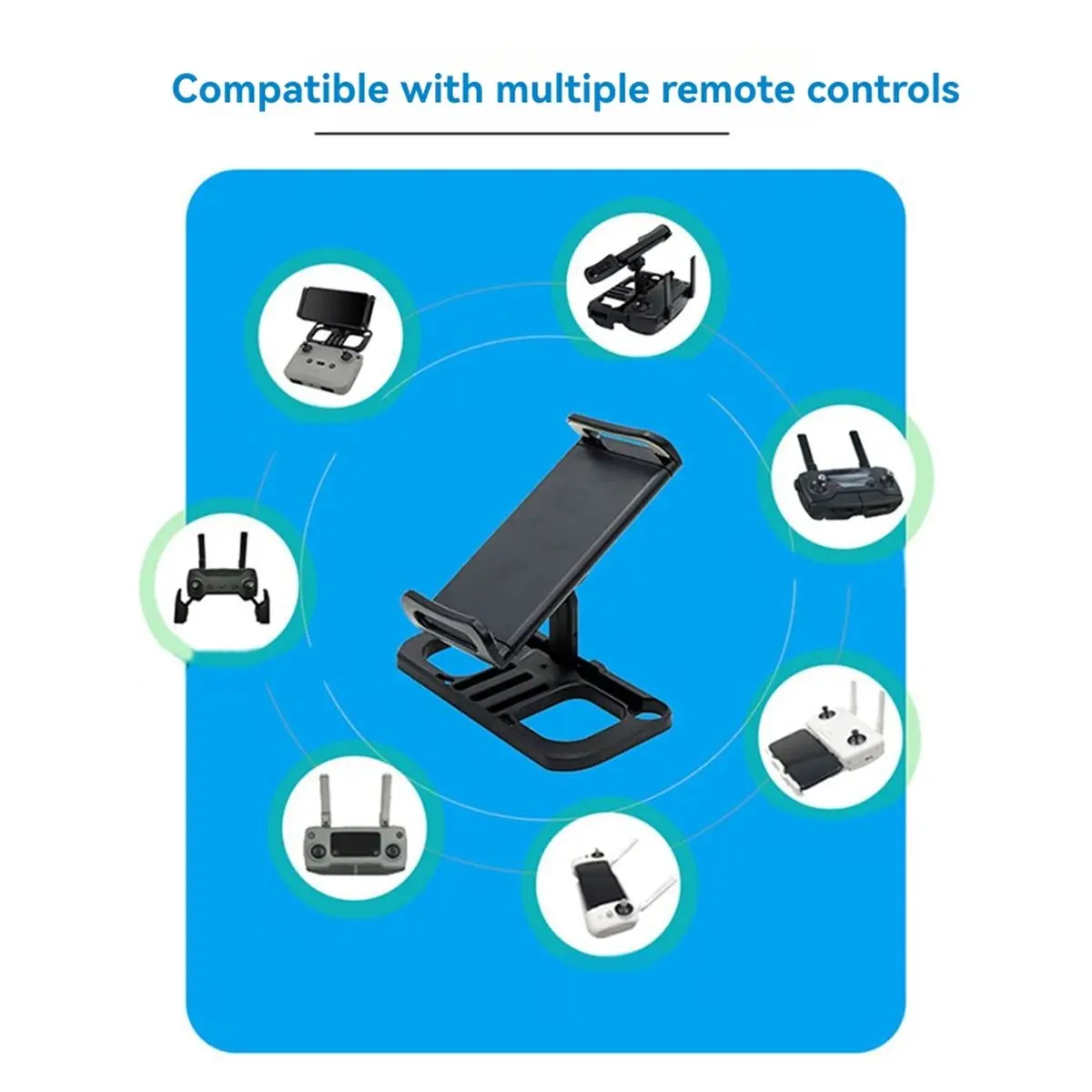 Punctual- Drone Remote Controller Extension Bracket for DJI Mini 2/3 Pro/SE Mavic 2/Pro/Air 2/2S Adjustable Tablet Holder Clip