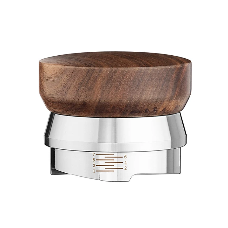 51mm 53mm 58mm Adjustable Depth Espresso Tamper Leveler Tool Coffee Distributor