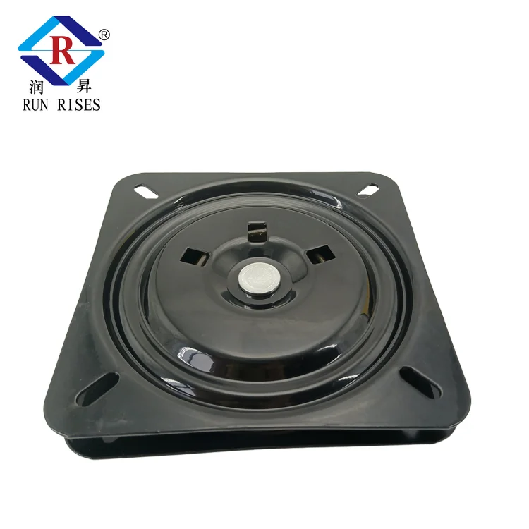 A17-2 8-Inch Swivel Plate Chair Mechanism Ball Bearing 180 Degree Memory Return For Bedroom Kitchen For Dining TableATV&UTV