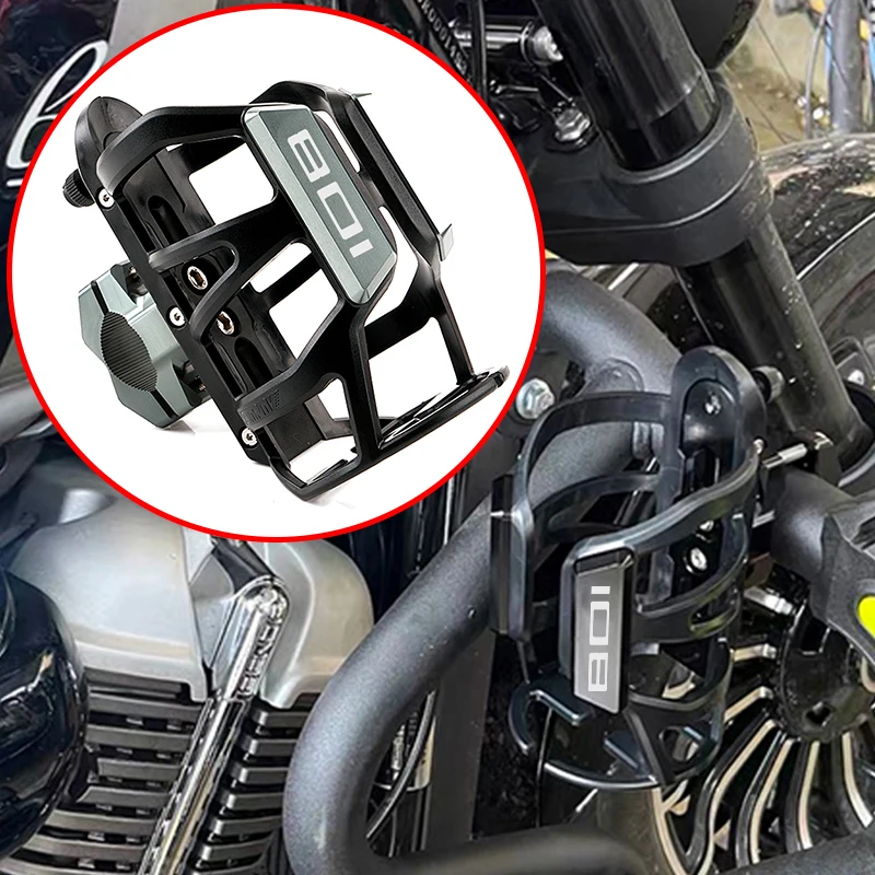 

Мотоциклетный держатель для бутылки с водой для напитков для Husvarna Svartpilen 801 Svartpilen801 2024 2025 2026 + аксессуары