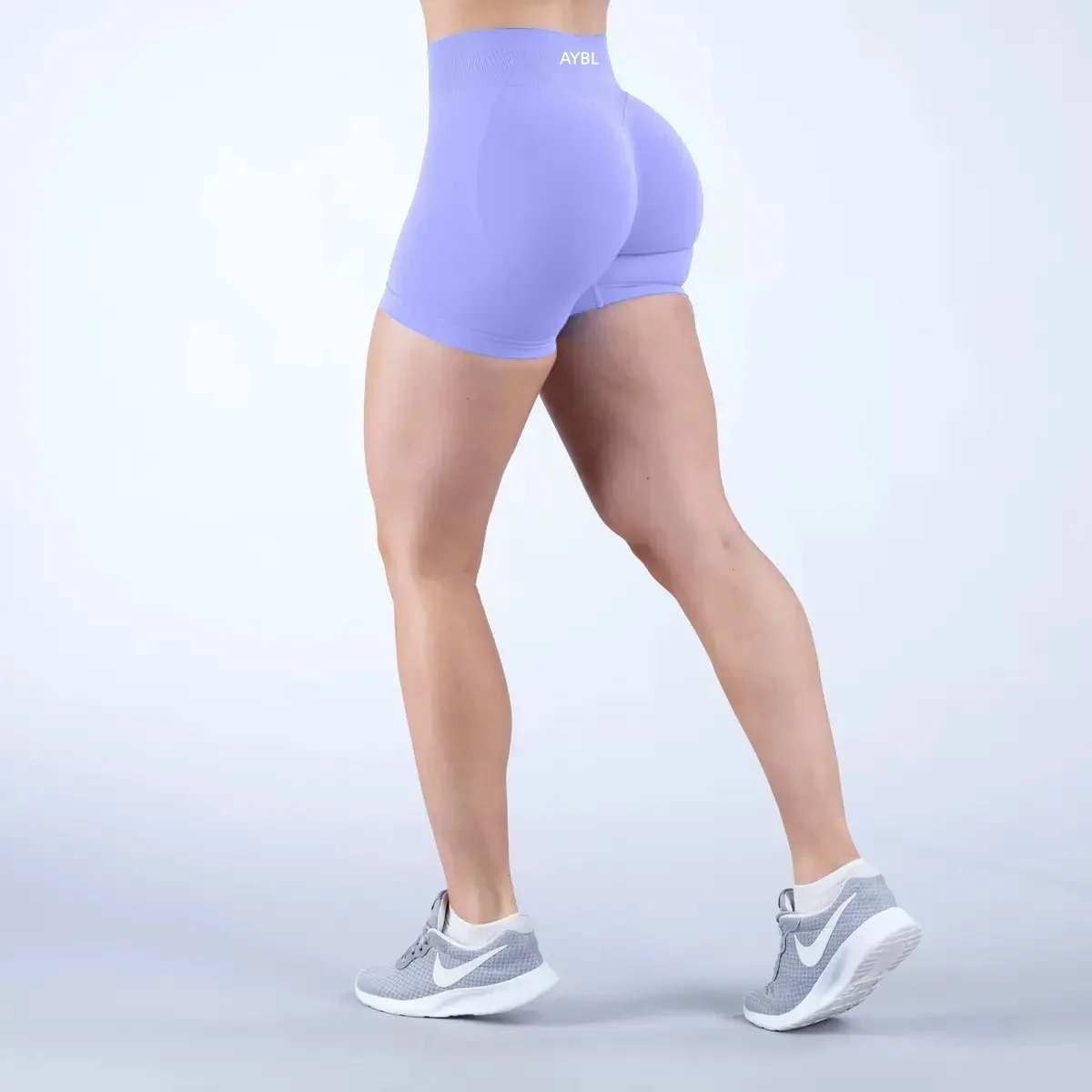 Fashion Shorts Low Waist Seamless Yoga Shorts Scrunch Bum Gym Shorts Women Workout Biker Stretch Fitness Shorts
