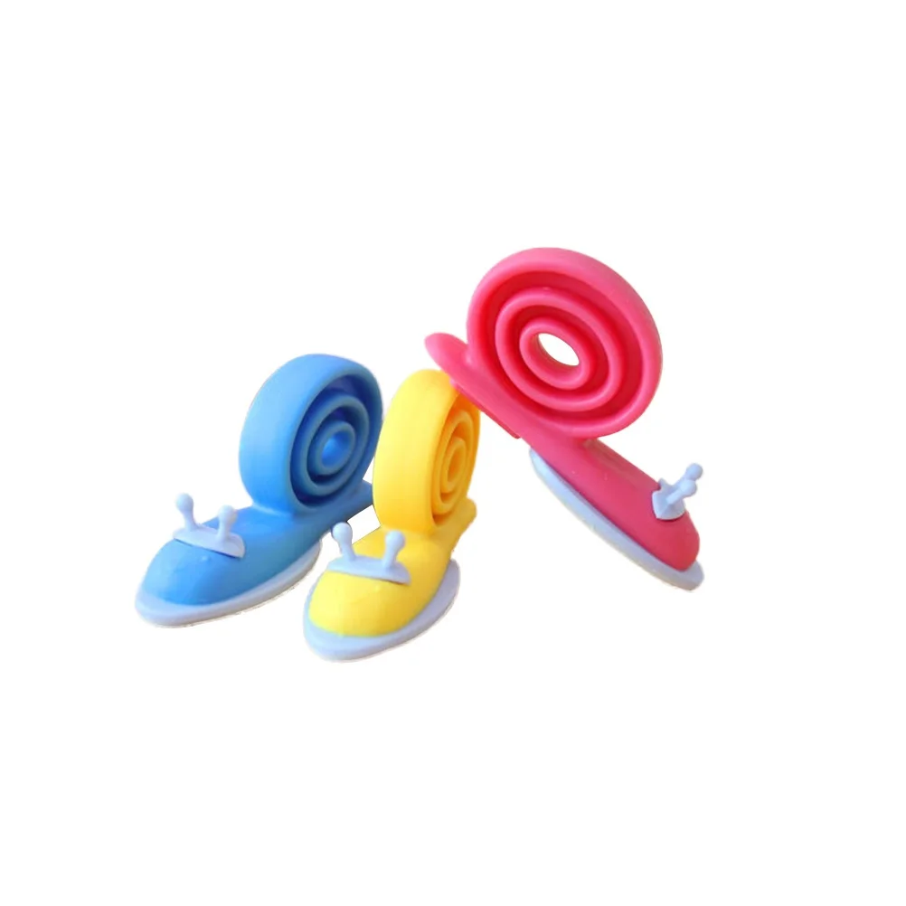 20 Buah Penahan Pintu Bentuk Siput Mencegah Cedera Jari Bayi Set Penahan Pintu Pengaman Berwarna-warni Pelindung Karet