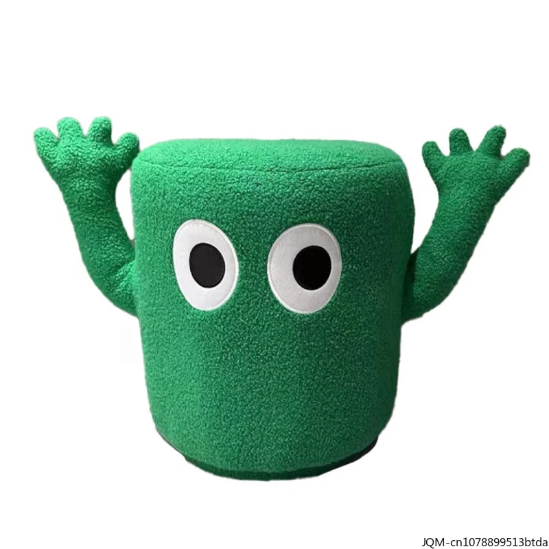 New Original Hand-raising Little Monster Single Cashmere Sofa Stool Bedroom Dressing Table Coffee Table Niche Cute Home Gift