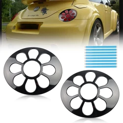 2Pcs Daisy Fower Tail Light Cover For VW Volkswagen Beetle  Turbo S Coupe Convertible 1998-2005 No Bulb/Socket