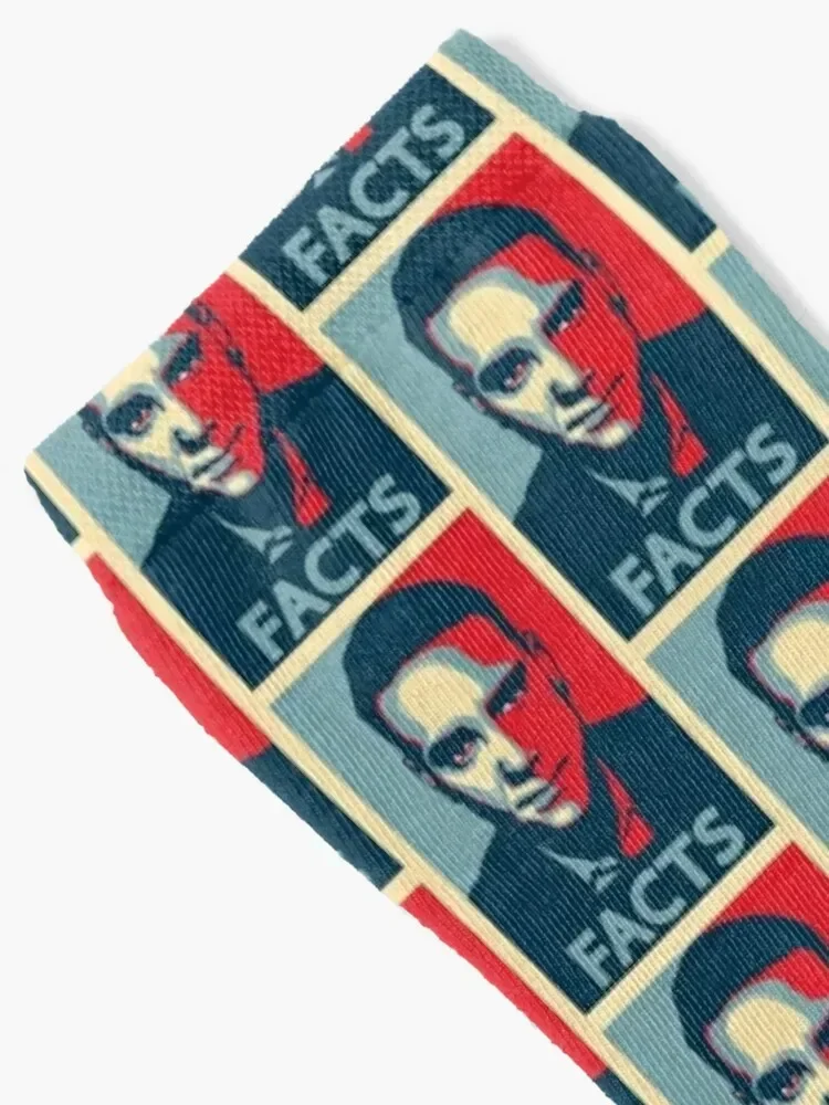 Ben Shapiro Portrait, Facts Don't Care About Your Feelings Socks Thermal man winter crazy designer brand Girl'S Socks Men's