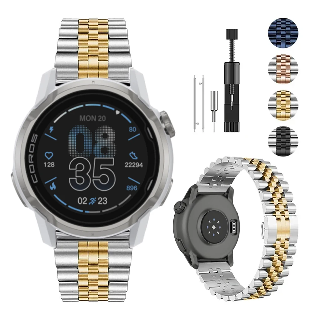 22Mm Metal Strap Fo…