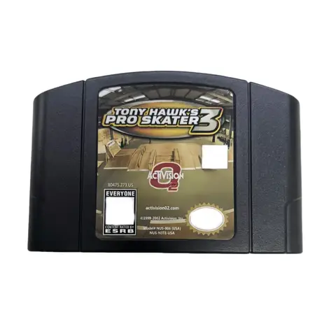 TONY HAWK’S PRO SKATER 3 - N64