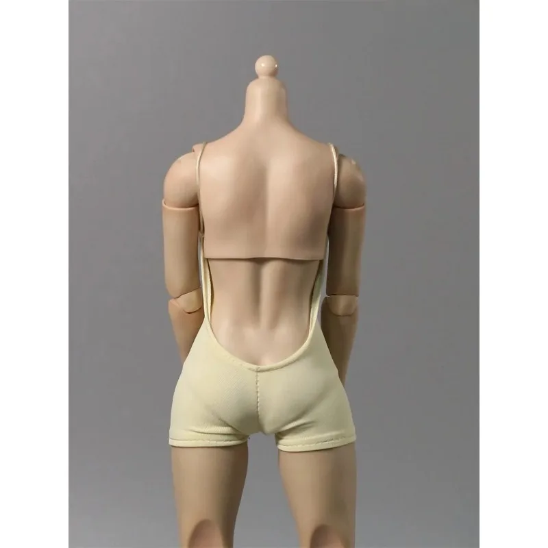 DMTOYS DF088 1/6 Scale Female Solid Colors Backless Camisole Swimsuit Jumpsuit für 12-Zoll-Actionfiguren-Körpermodell – Detail 4