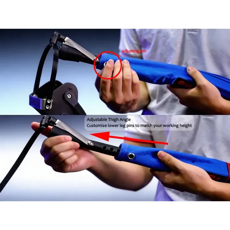 2026for Wearable Exoskeleton Seat Relieve Standing Squatting Fatigue Protect Knees Back Boost Work Efficiency
