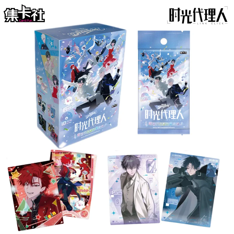 Card Fun Genuine Link Click Card Animation Hour Hand Escape Music LIVE Anime Cartoon Collection Card Toy Ornaments Holiday Gifts