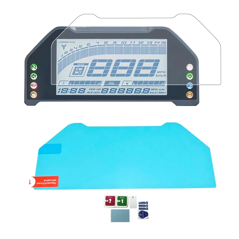 MT03 Cluster Screen Scratch Protection Film Speedometer Dashboard Protector Cover For Yamaha MT03 MT-03 MT-25 R3 R25 2019-2023