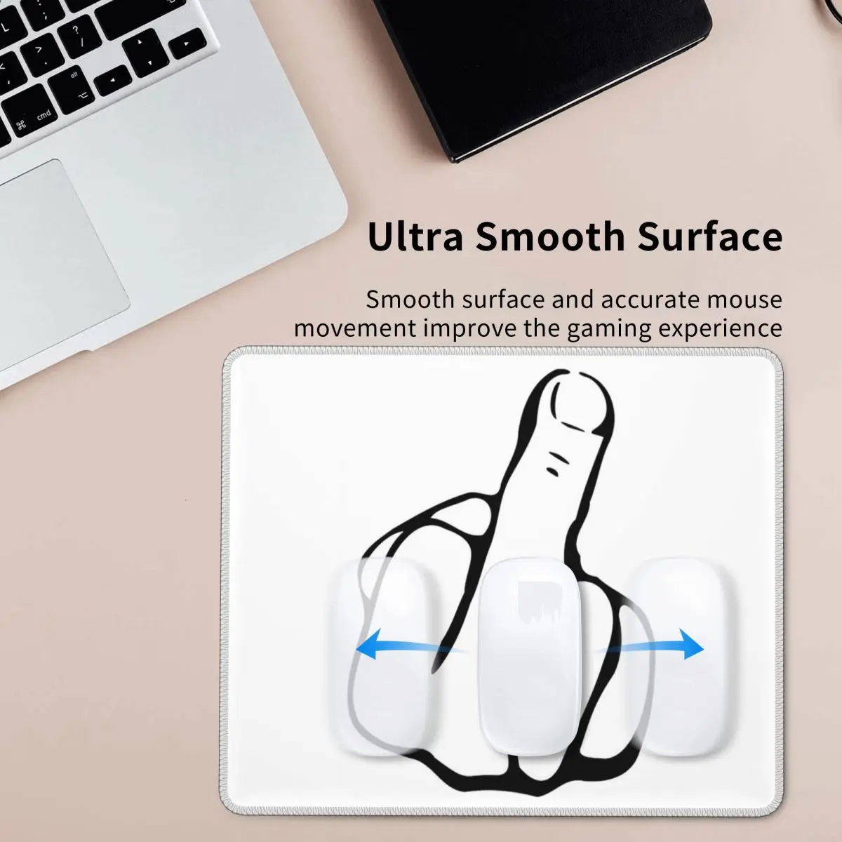 

Дизайн жестов руки, средний палец, средние пальцы, компьютерная клавиатура, коврик для мыши, игровой ПК, ноутбук, настольный коврик, настольные коврики