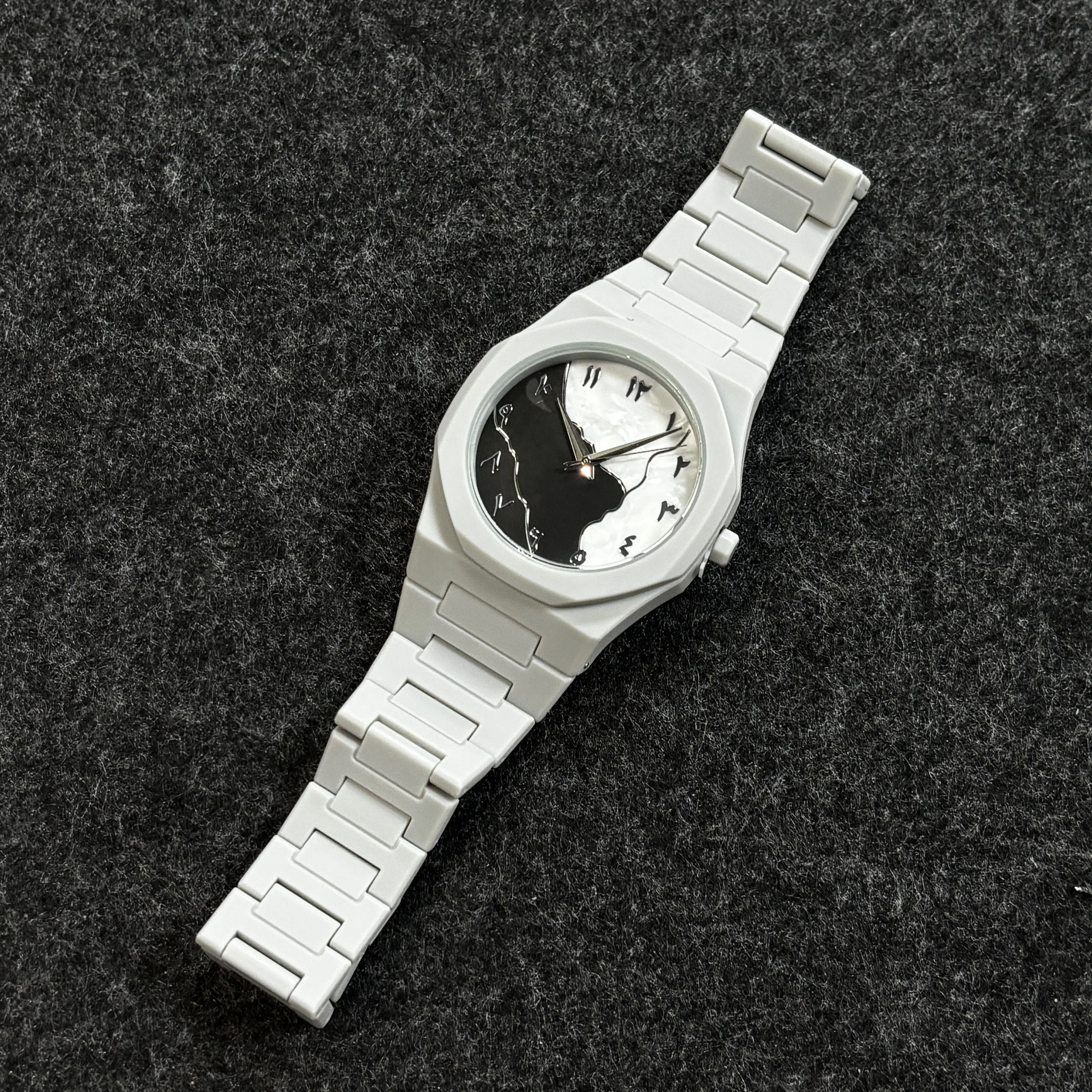 Relógio de negócios masculino à prova dwaterproof água relógio de quartzo moda criativa algarismos árabes relógio caixa de presente conjunto venda quente