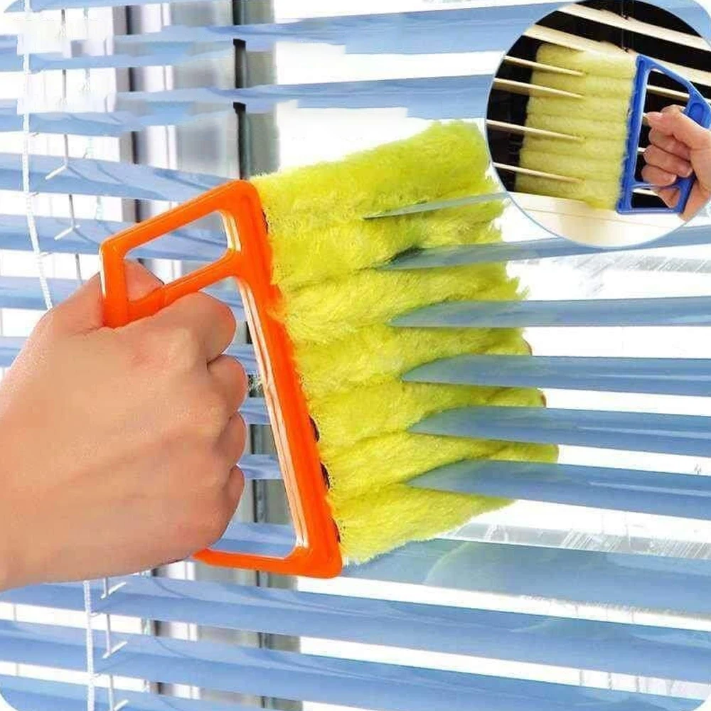 Màn Cửa Mù Bàn Chải Cọ Rửa Làm Sạch Không Khí Lưỡi Dao Bàn Chải Sợi Nhỏ Có Thể Giặt Bàn Chải Dành Cho Hộ Gia Đình Dụng Cụ Vệ Sinh Для Кухни