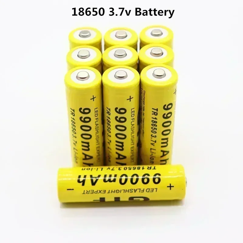 2025 Neuer 3,7 V 9900 mAh GTF 18650 wiederaufladbarer Akku für LED-Leuchten – leuchten Sie Ihre Welt mit zuverlässiger Strom
