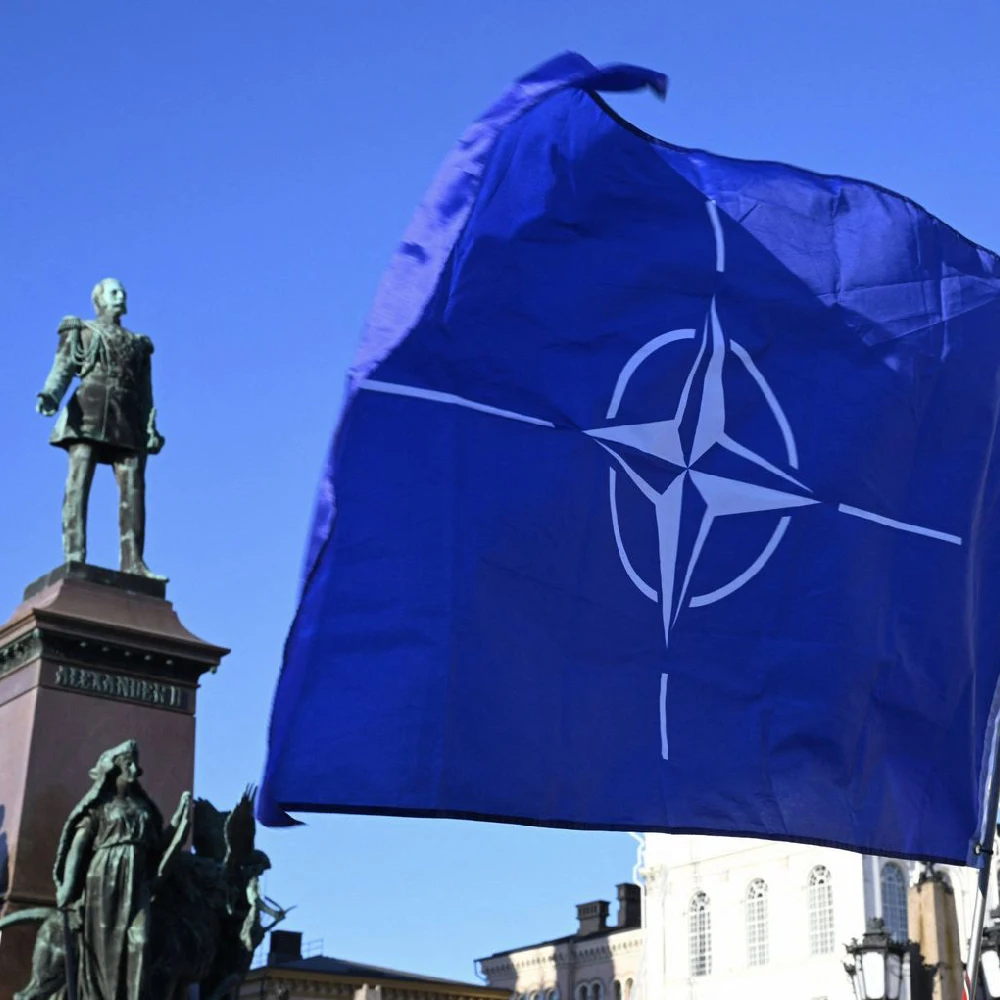 NATO flag 90x150cm printed Polyester North Atlantic Treaty NATO Flag International Organization Flag
