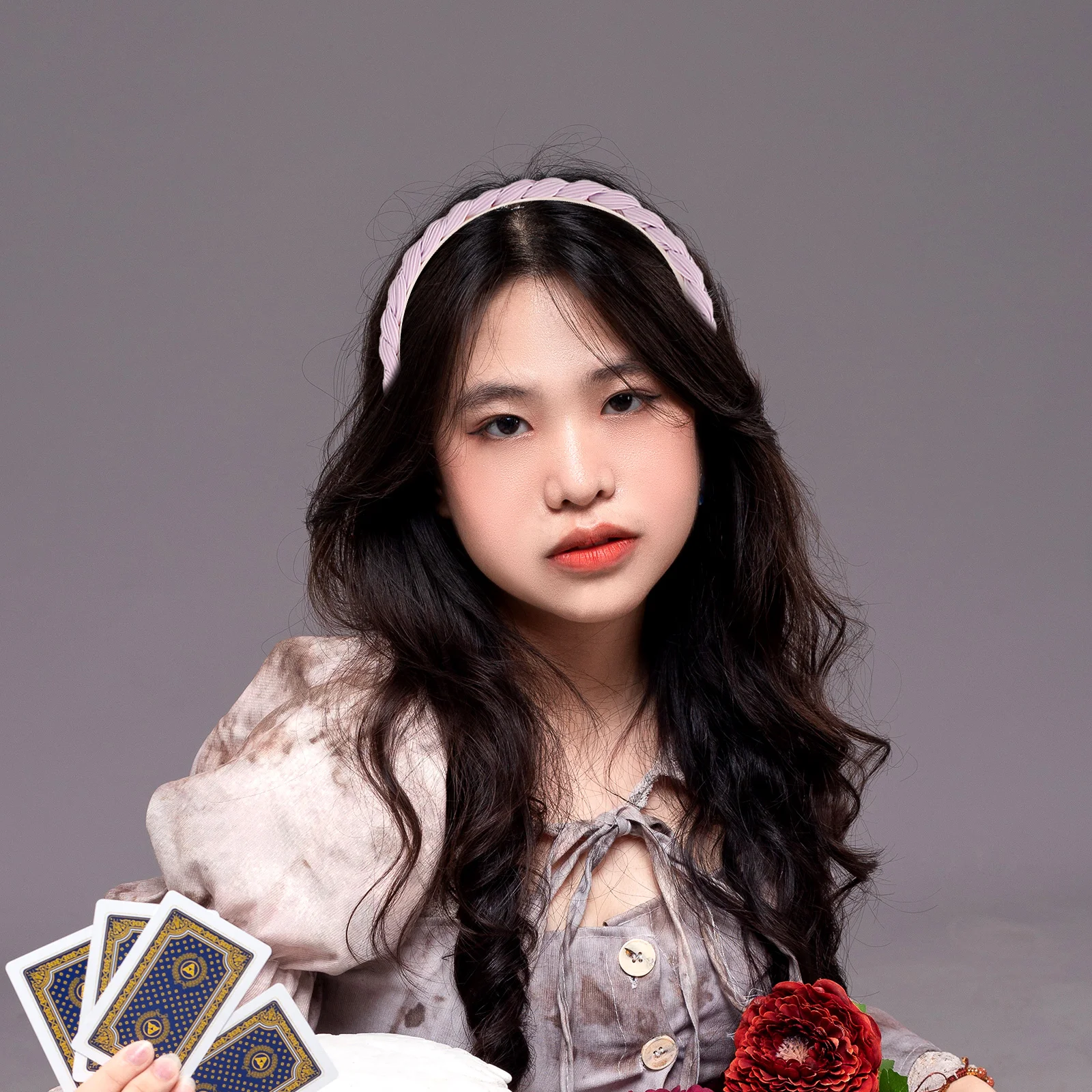 

6 pcs Solid Color Headband for Women Girls Party Decorative Hair Band Banquet Ceremony Gift Hair