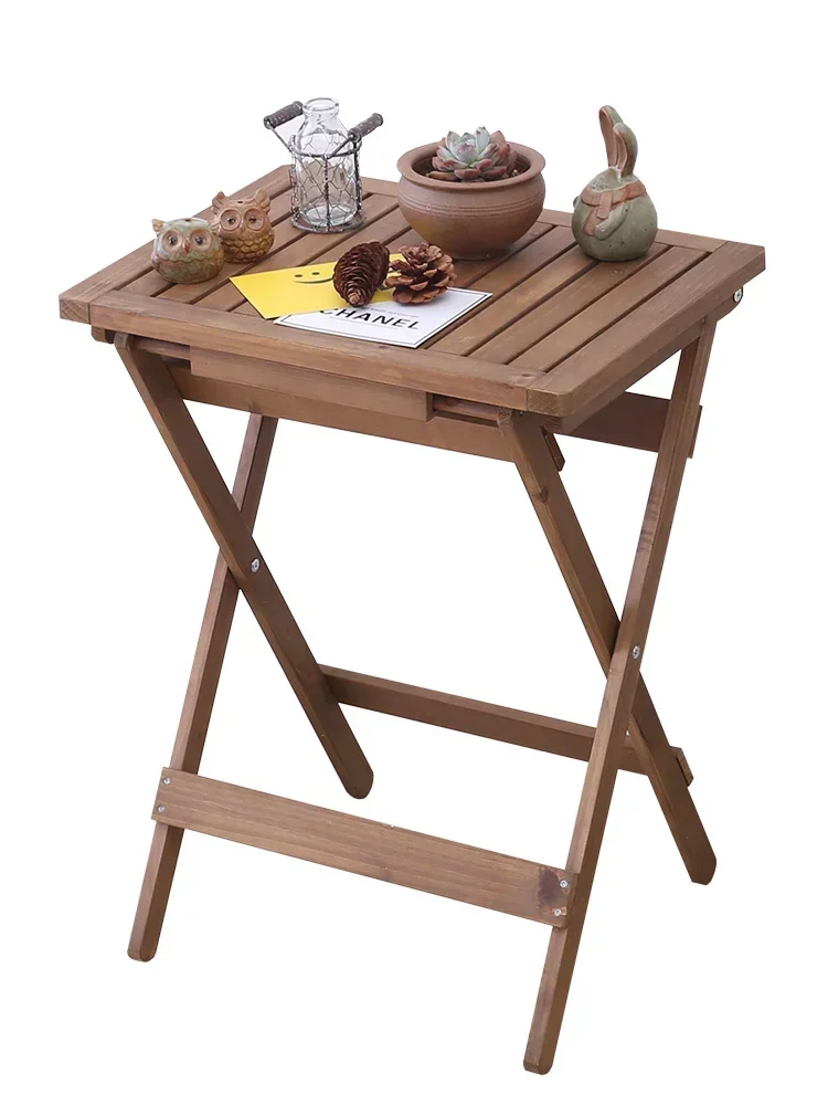 

Hot SalesSimple Folding Table, Outdoor Portable Desk, Simple Dining Table, Stall Stand, Rectangular Shelf, Installation Free