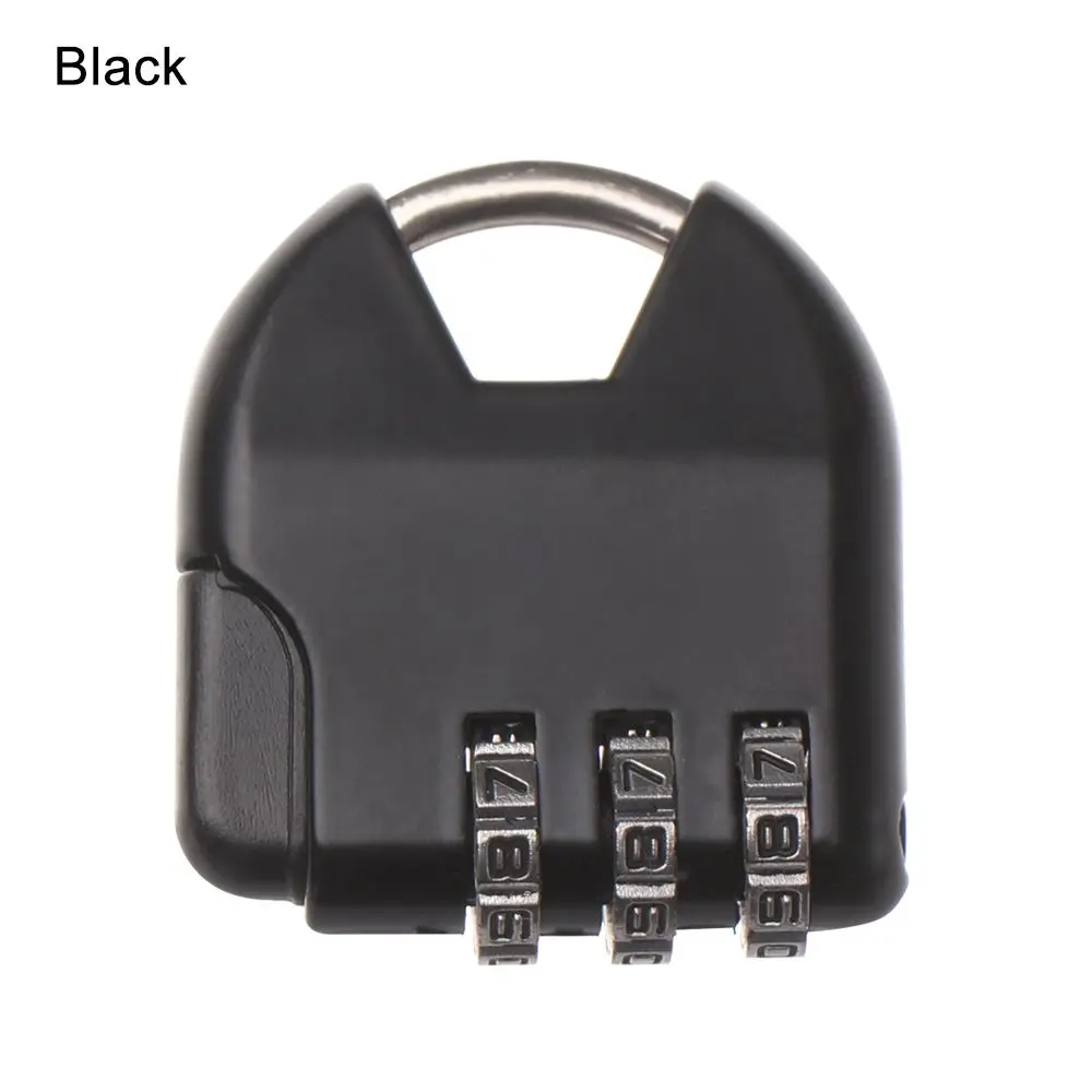 3 Digit Dial Password Lock Luggage Travel Suitcase Locker Case Supply Combination Code Padlock Security Tool Diary Protector - view 6