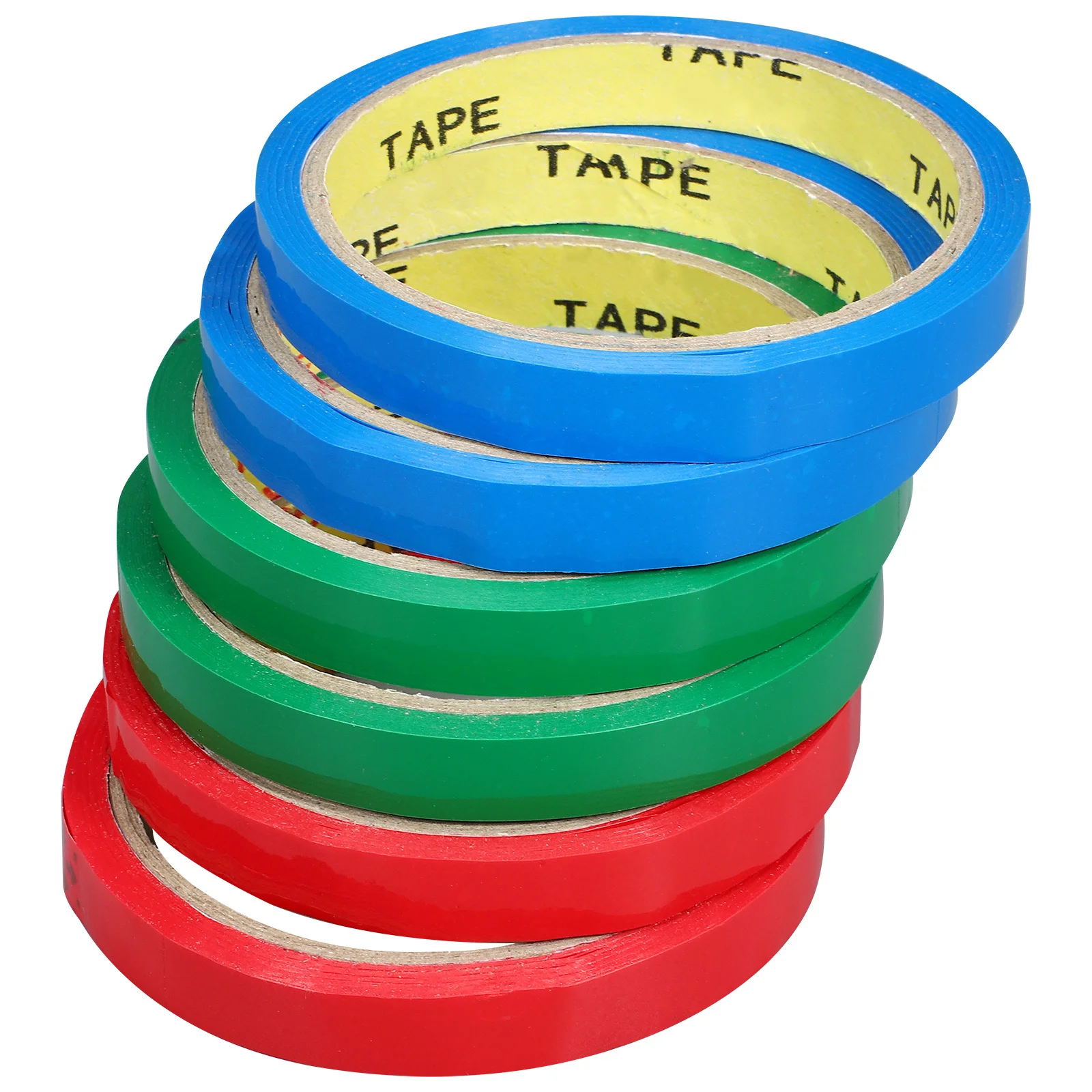 

6 Rolls Pet Bag Sealing Tapes Waterproof Wear-Resistant Packaging Tying Tape For Home Market Bakery Supermarket Freezer Diy Use