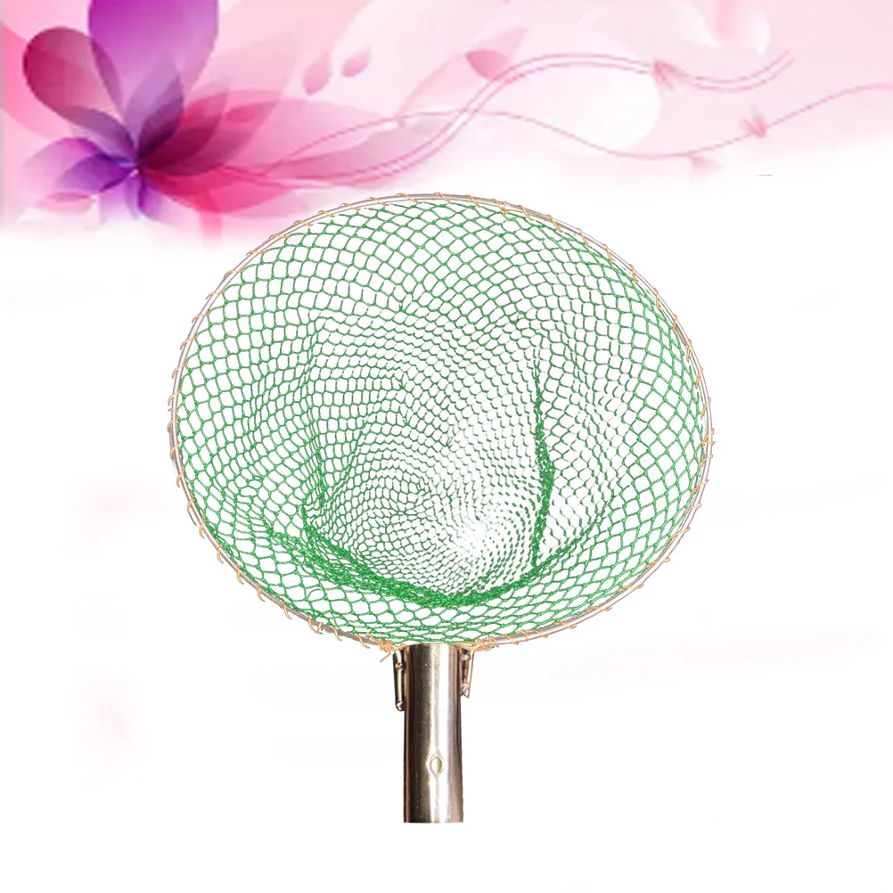 1 قطعة 25 سنتيمتر الفولاذ الهبوط ل اليد تراجع بحيرة تيار والعتاد اليد الصيد معدات الصيد صافي تراجع صافي #6