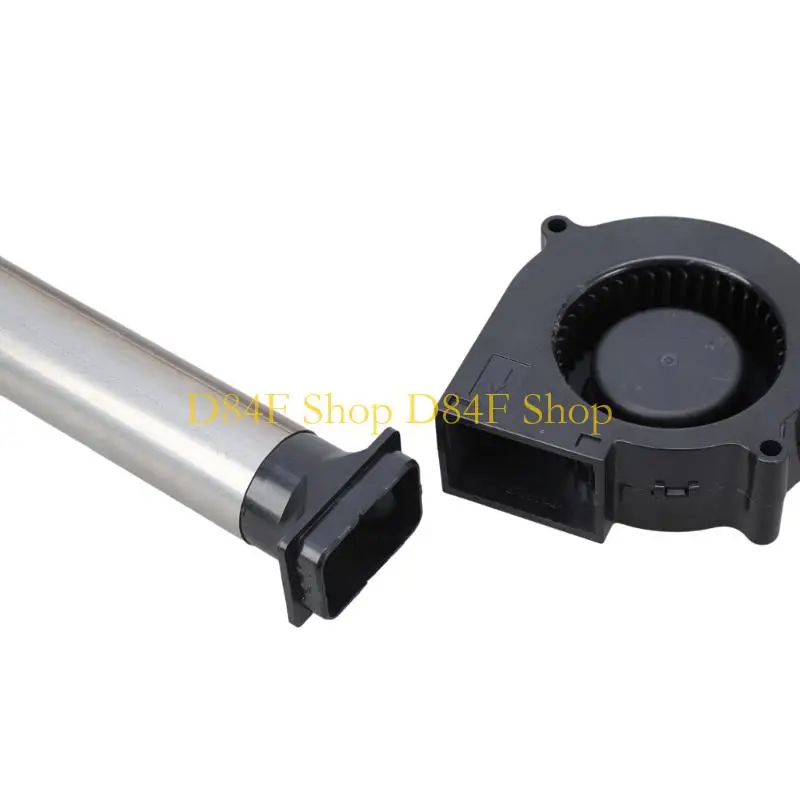 D84F BBQ Fan Small Portable Air Blower with Air Collecting Port Power Supply