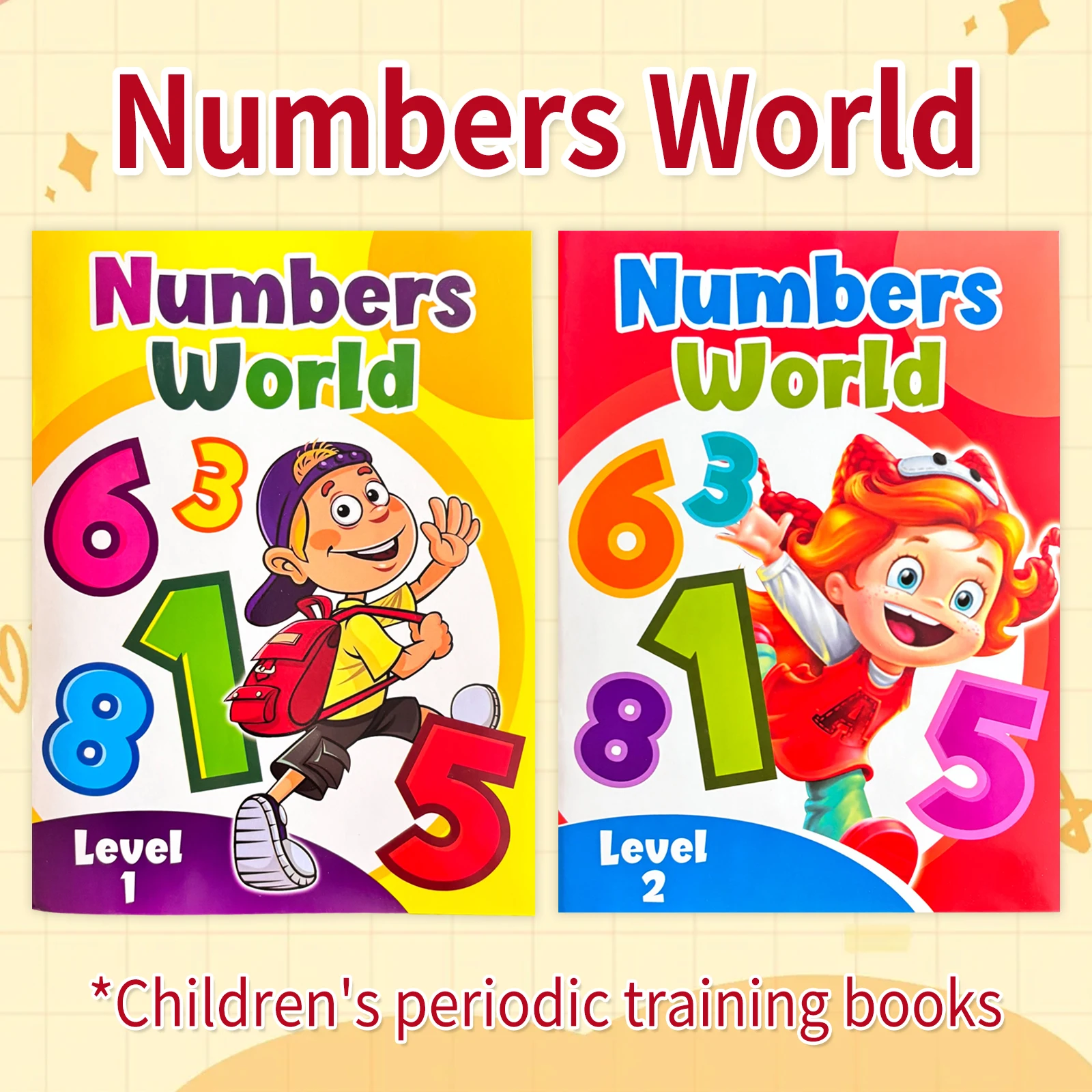 Preschool Number Tracing Workbook for Toddlers - Step-by-Step Activities to Build Counting & Early Math Skills