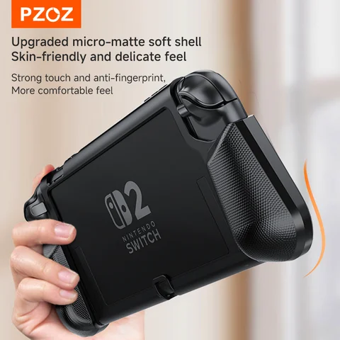 PZOZ Holder Case For Nitendo Switch 2 OLED Case Removable Handle Holder Protective Cover Pluggable Dock Ultra-thin Accessories