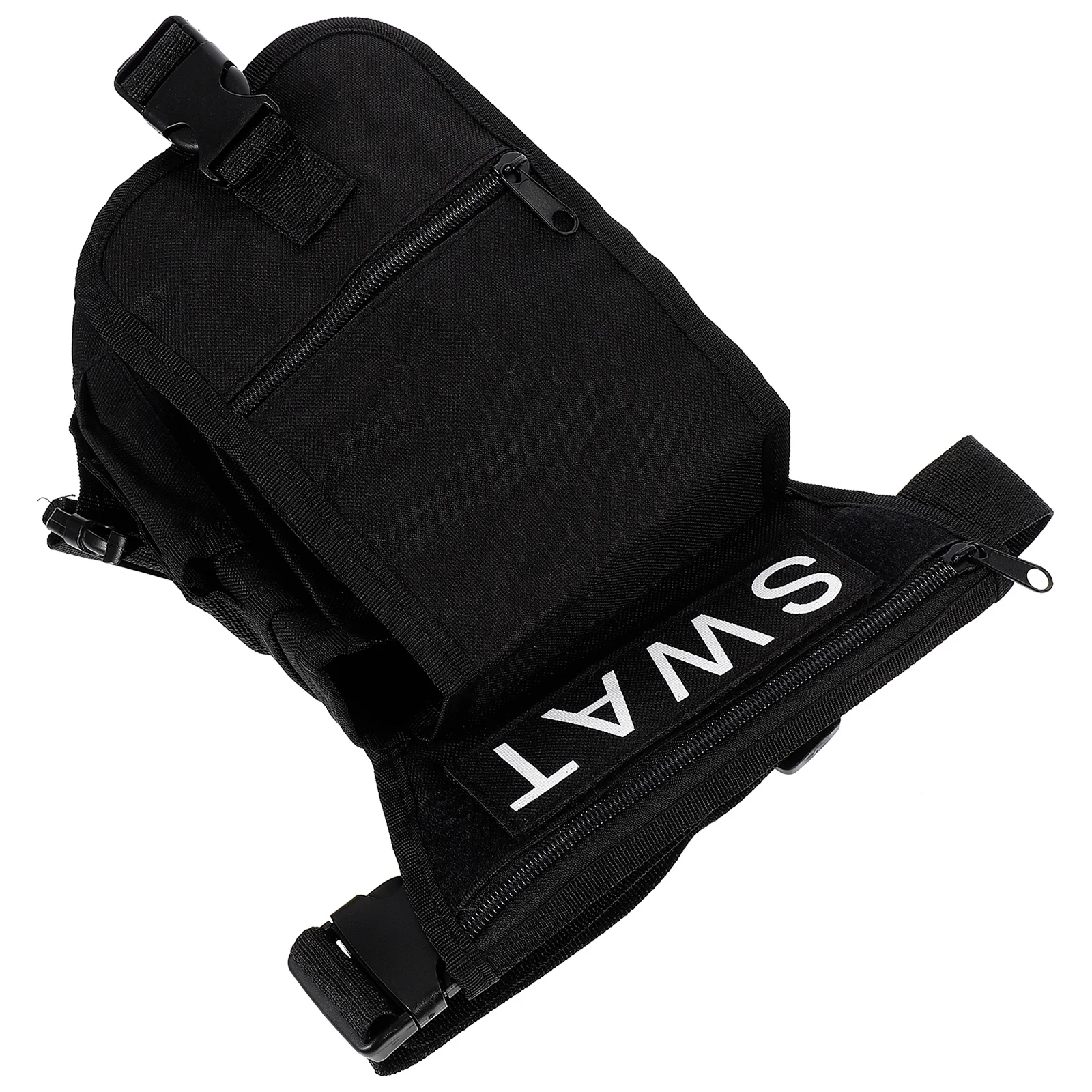 

1pc Tactical Thigh Pouch Waterproof Oxford Fabric Wear-Resistant Large Capacity Adjustable Strap Hiking Camping Outdoor Leg