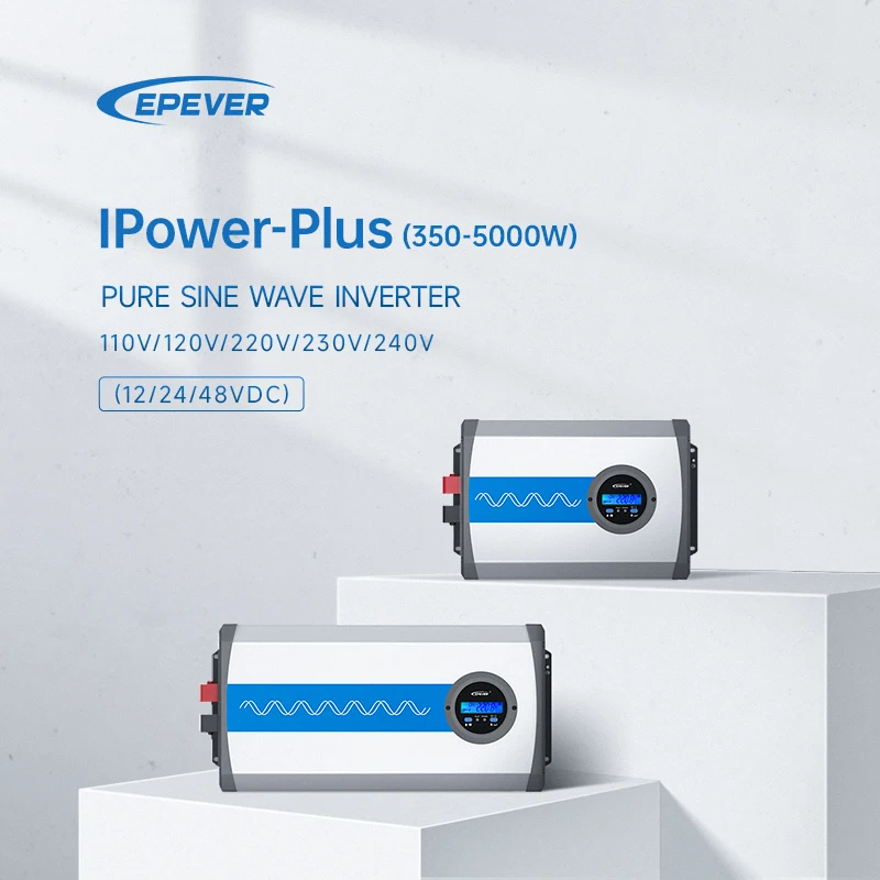 EPEVER 350W 500W 1KW 1.5KW 2KW 3KW 4KW 5KW 110V Pure Sine Wave Inverter Price Wholesale  Off Grid Solar Power Inverter