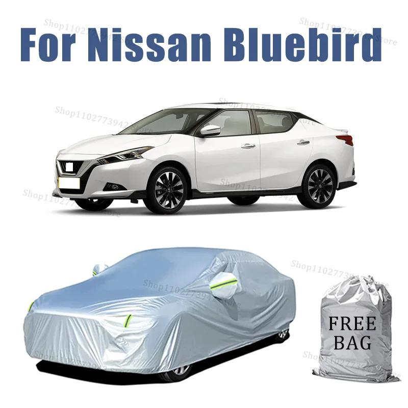 

Car Cover Protection Sunscreen Heat Insulation Dust Resistant Scratch For Nissan Bluebird Car Exterior Accessories