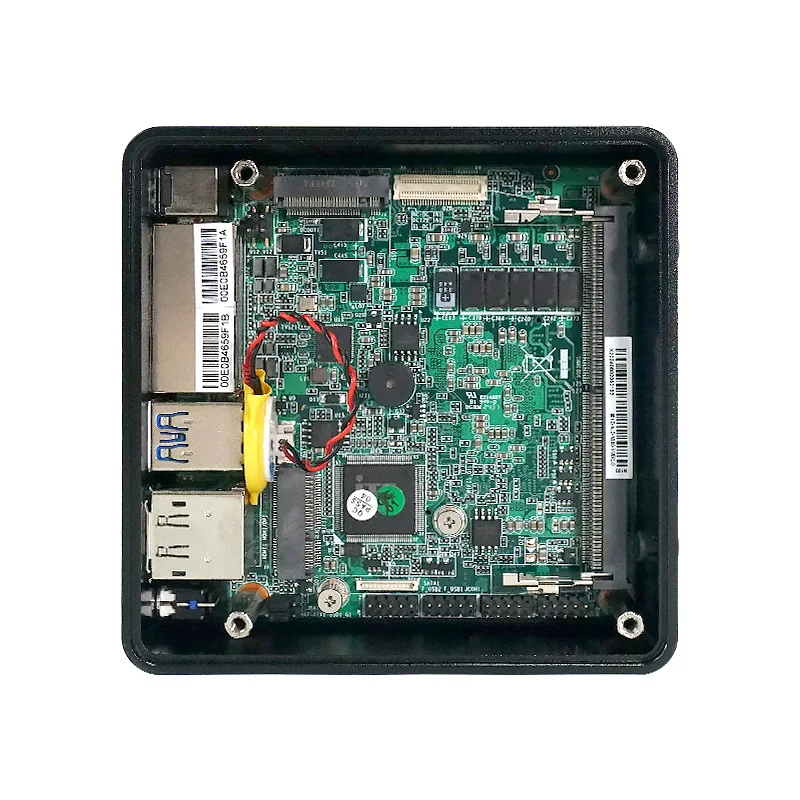 X86 Mini Host Soft Routing CPU N100 Dual พอร์ตเครือข่าย DIY อุตสาหกรรมคอมพิวเตอร์บอร์ดหลัก PCIe NUC โมดูล Linux