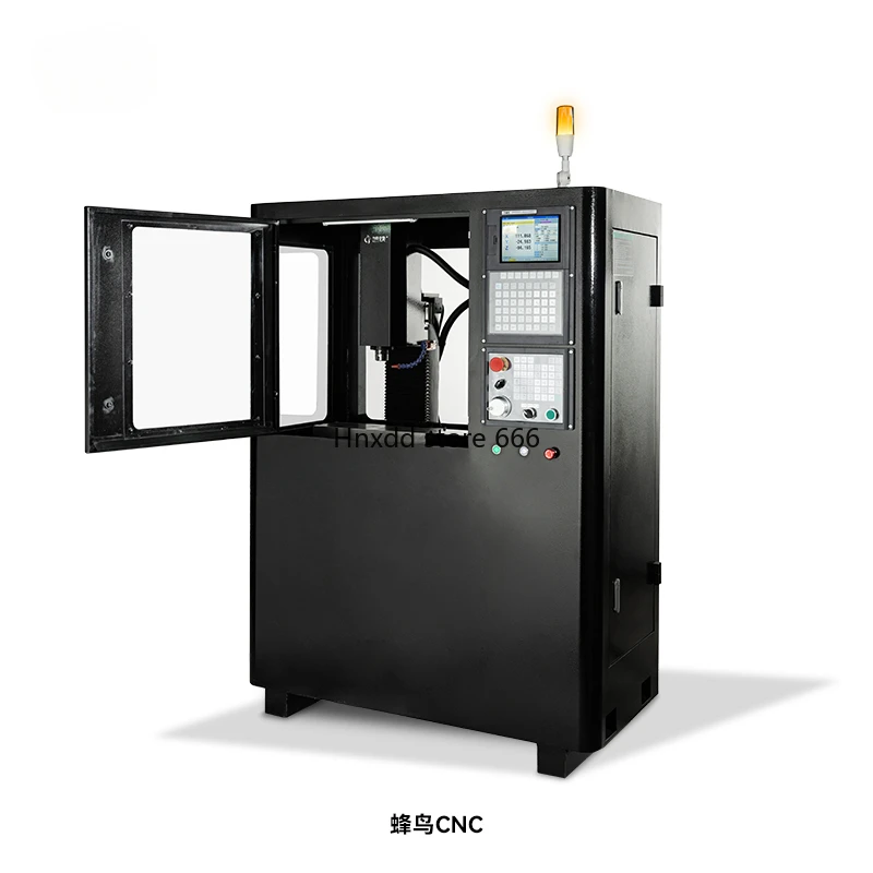 Small machining center can add fourth axis numerical control drilling and milling machine