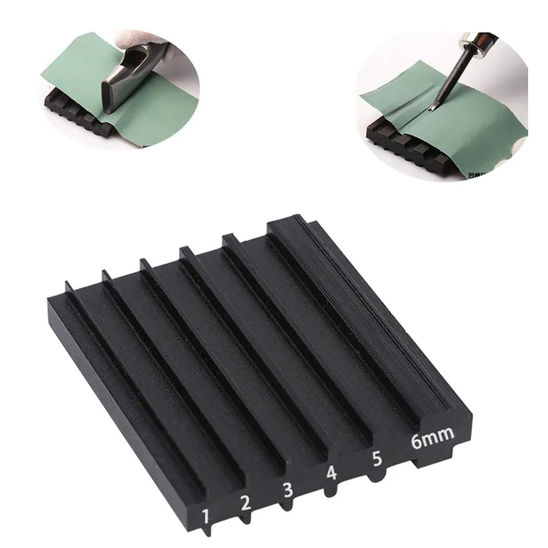 Double side Repair tool for Sharpening Knife Sharpeners Wide Shovel Cutting Leather Thinner Edge Skiving Tool Leathercraft