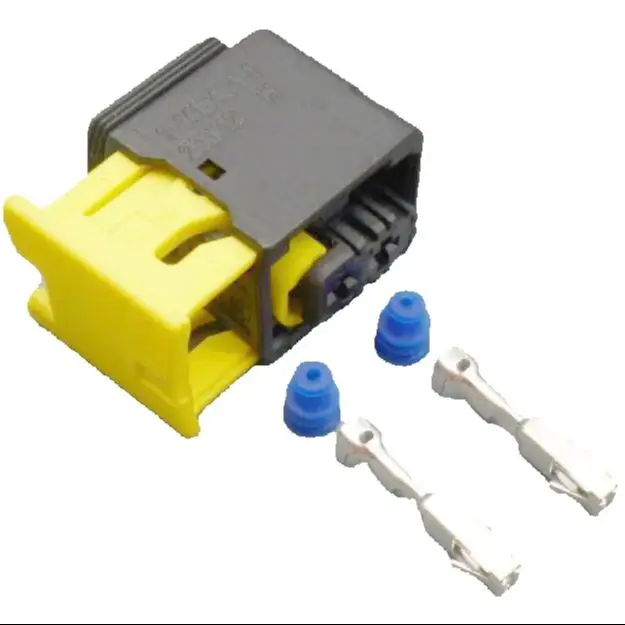 

Комплект worldgolden 2p автомобильный разъем 2-1418483-1 4-контактный 1-1418390-1 женский водонепроницаемый автомобильный электрический разъем