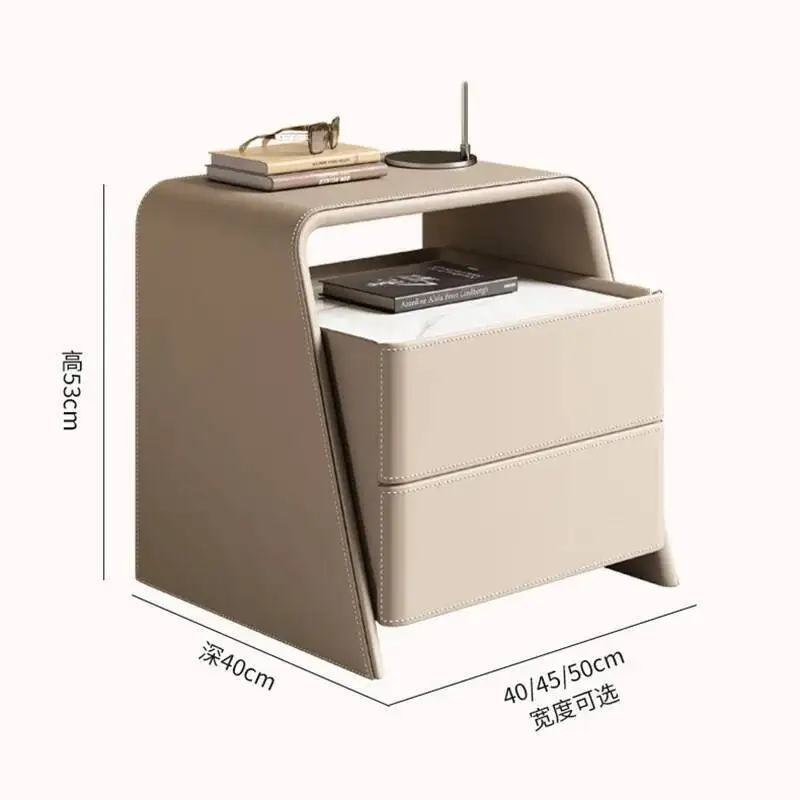 

Unique Elegant Bedside Table Luxury Modern Italian Glam Nightstands Aesthetic Mesitas De Noche Dormitorio Bedroom Furniture