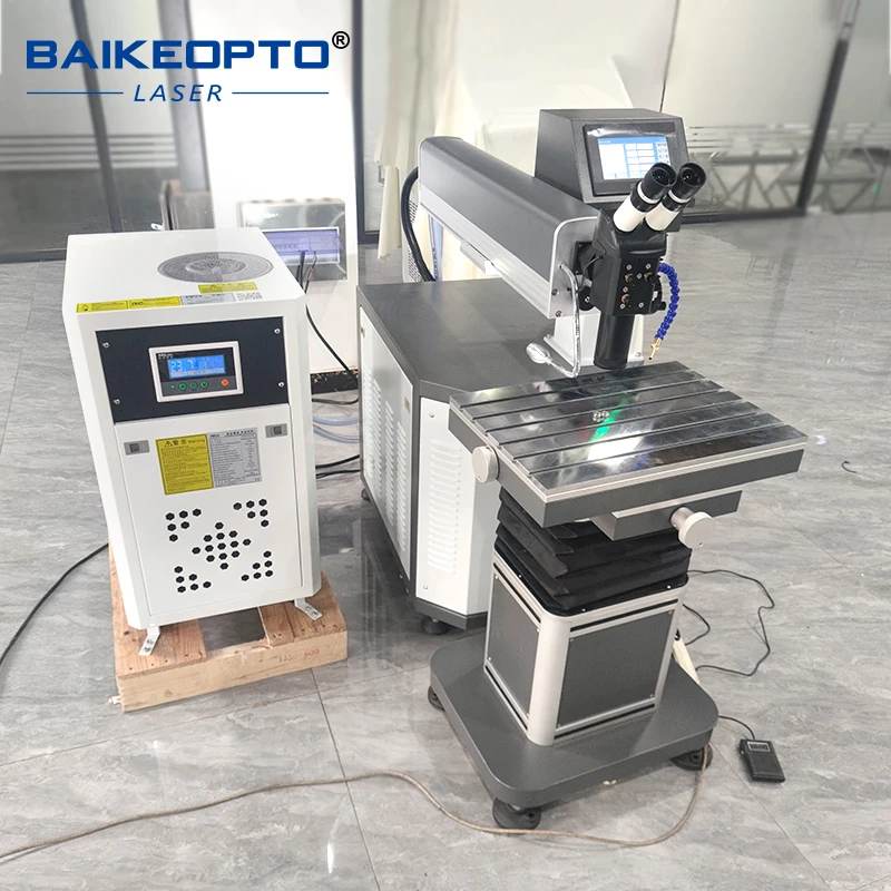 Hard alloy mold YAG laser welding machine 300W - specialized in welding tungsten steel and alloy steel molds