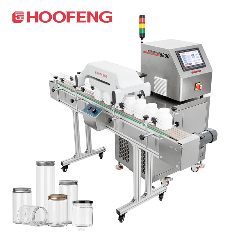 Factory Direct Sales Electric Automatic Digital Induction Sealing Machine For Seasoning Bottles Production Line Compatibility