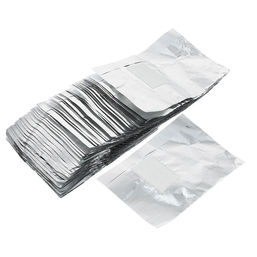 150Pcs Nail Foil Wraps Gel Polish Remover Pads Disposable Nail Removal Wraps Soak Off Manicure Manicure Supplies