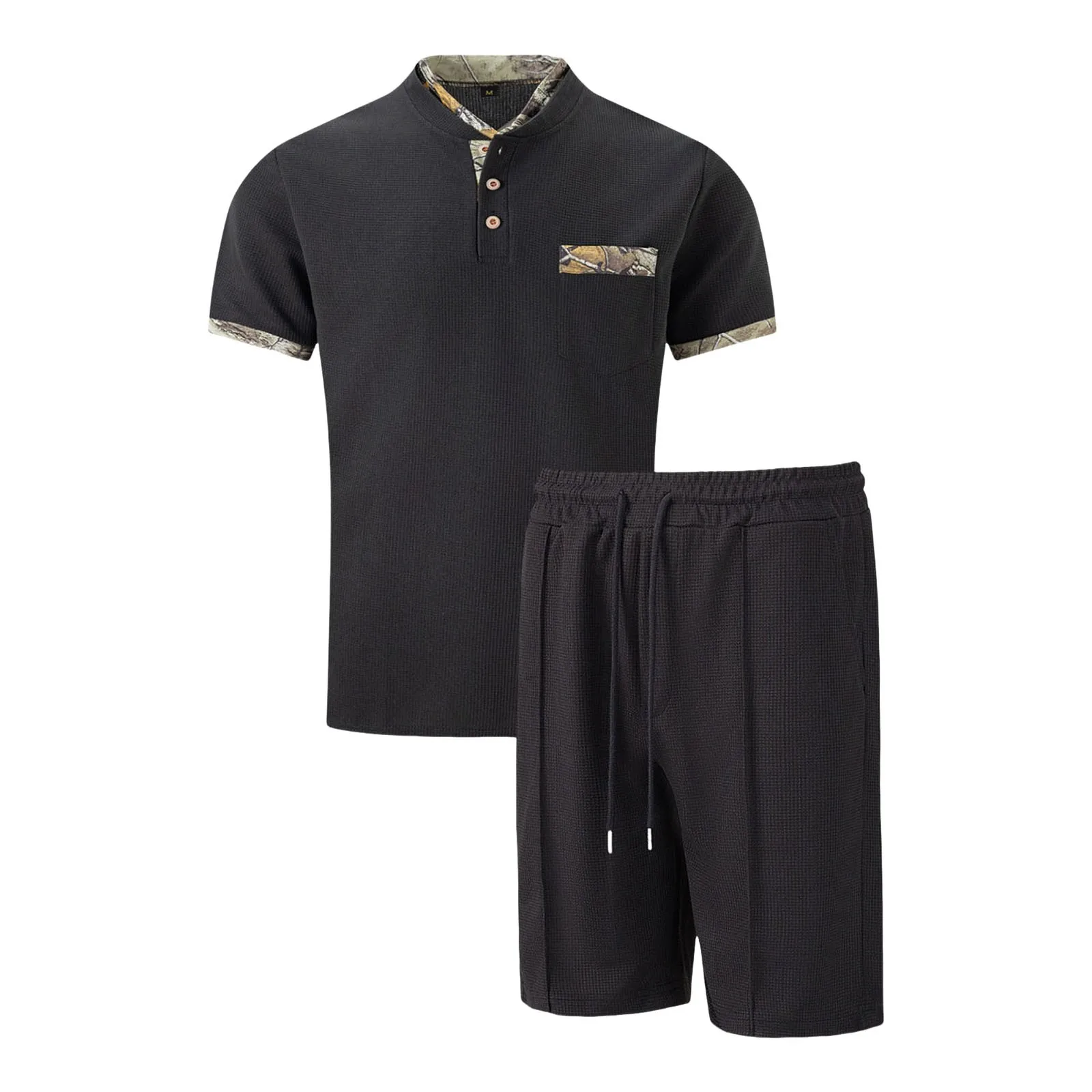 

Suit Pants Mens Summer Shortsleeved Shorts Casual Set Mens Summer Shortsleeved Shorts Casual Set Casual Suit Vest for Men