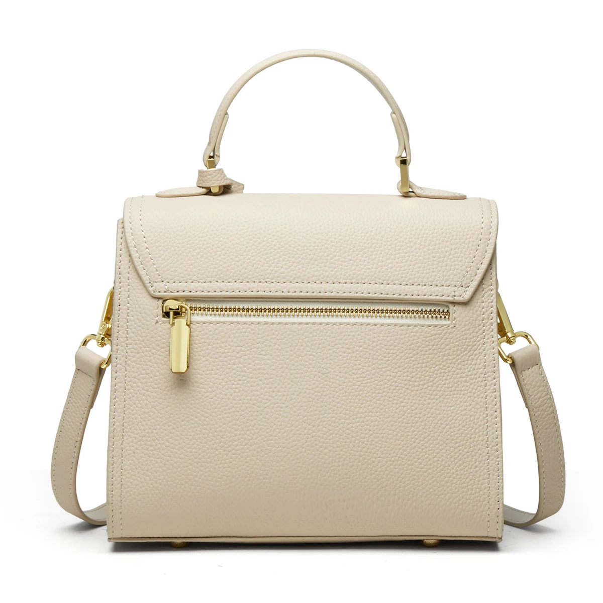 ZOOLER Genuine Leather Female Bags  Single Shoulder Handbags for Women Trend 2026 Luxury Brand Bag Designer Purses Rice #SC1513 view 4
